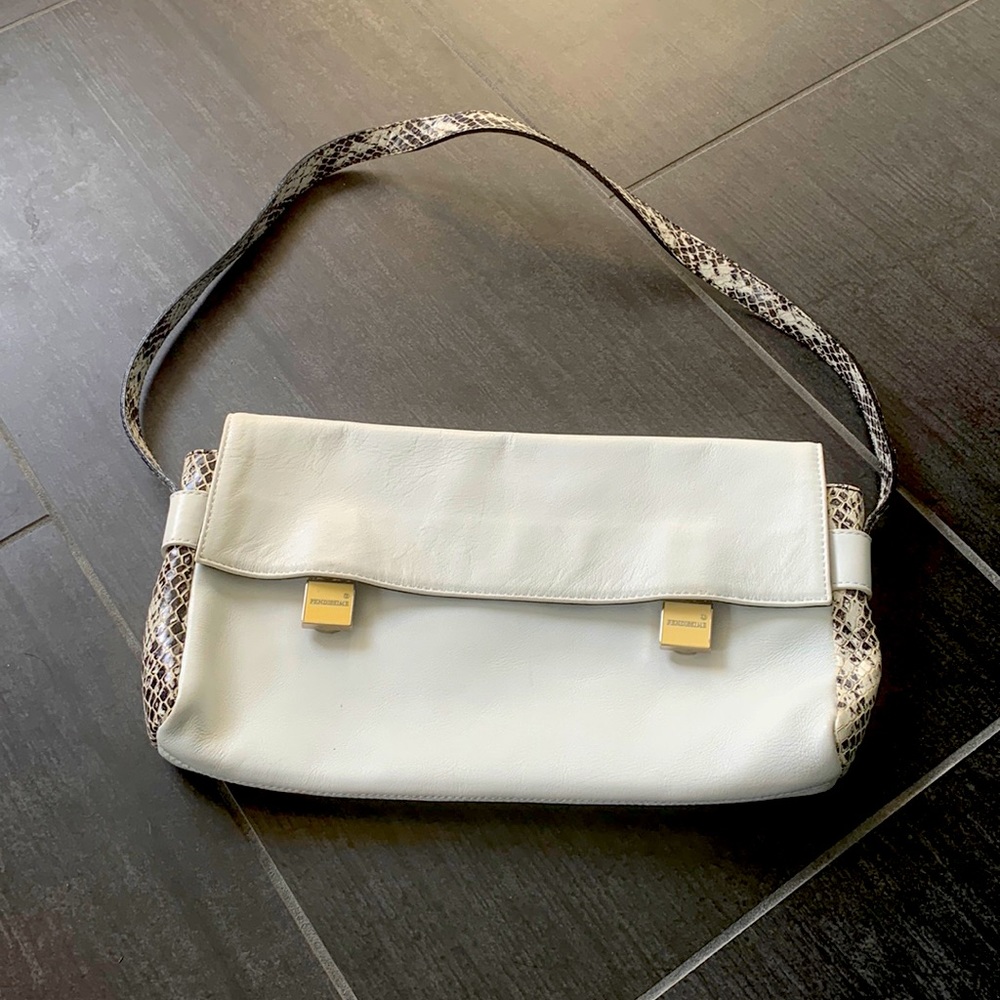 fendissime by fendi white leather